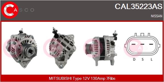 CASCO CAL35223AS Alternatore