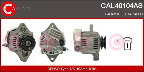 CASCO CAL40104AS Alternatore