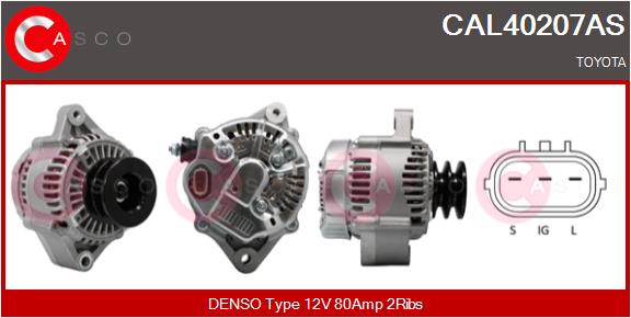 CASCO CAL40207AS Alternatore