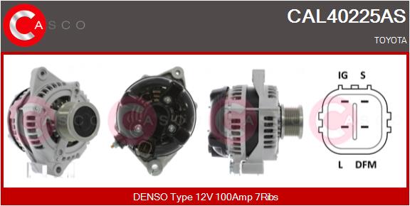 CASCO CAL40225AS Alternatore