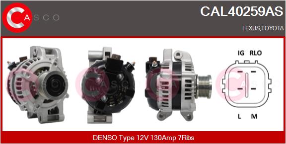 CASCO CAL40259AS Alternatore