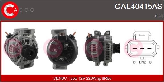 CASCO CAL40415AS Alternatore