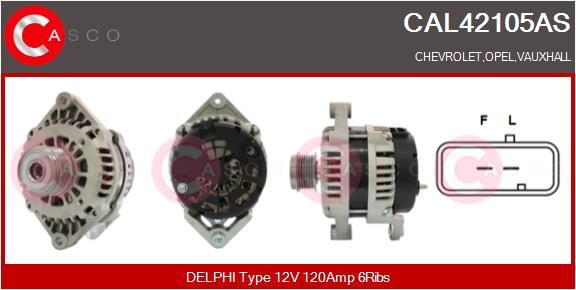 CASCO CAL42105AS Alternatore