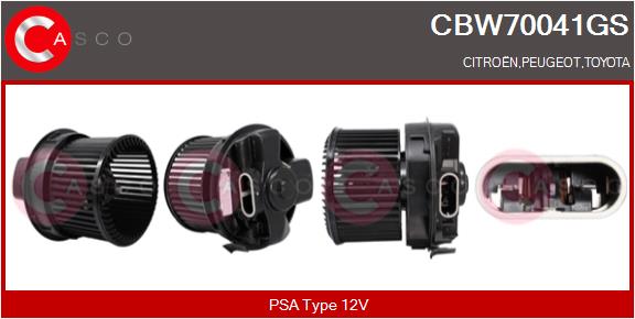 CASCO CBW70041GS Βεντιλατέρ...