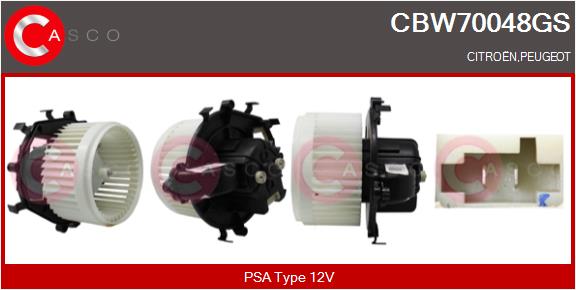 CASCO CBW70048GS Βεντιλατέρ...