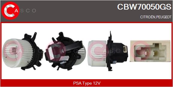 CASCO CBW70050GS Βεντιλατέρ...