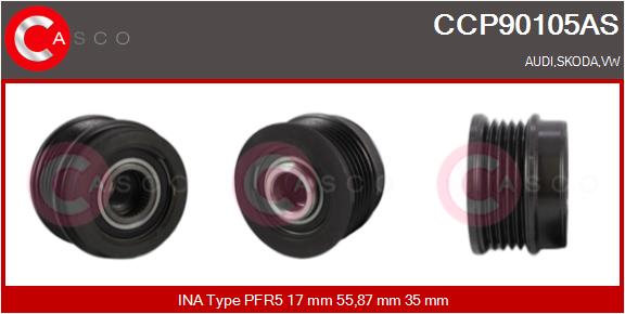 CASCO CCP90105AS Τροχαλία...