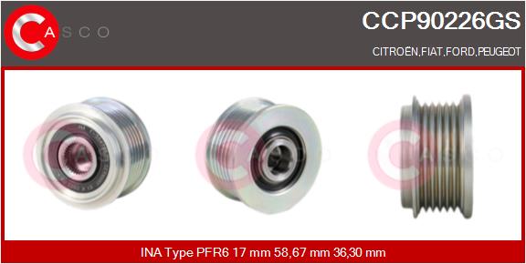 CASCO CCP90226GS Τροχαλία...