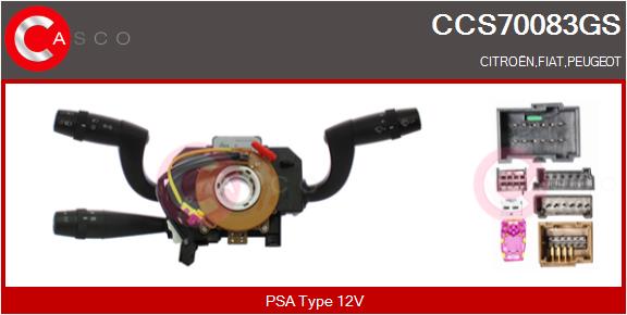 CASCO CCS70083GS Διακόπτης...