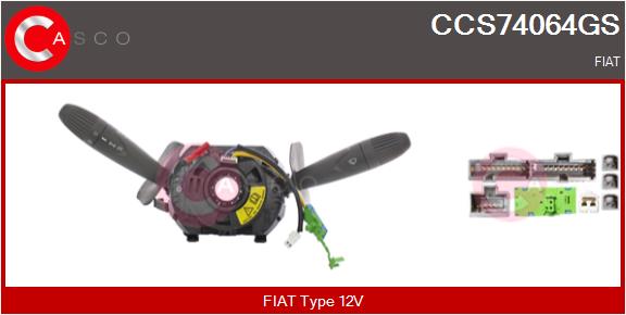 CASCO CCS74064GS Διακόπτης...