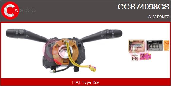 CASCO CCS74098GS Διακόπτης...