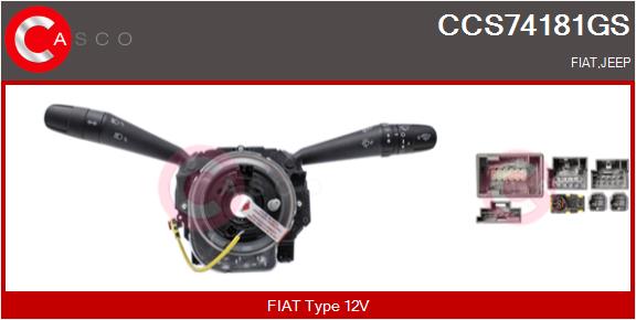 CASCO CCS74181GS Διακόπτης...