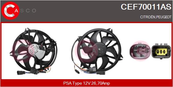 CASCO CEF70011AS Μοτέρ,...