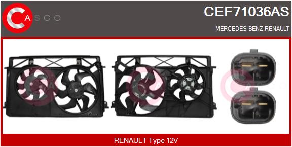 CASCO CEF71036AS Μοτέρ,...