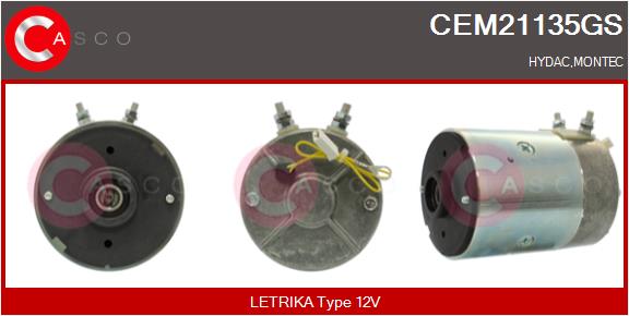 CASCO CEM21135GS Μοτέρ