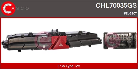 CASCO CHL70035GS Διακόπτης...