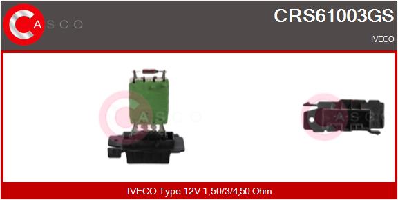 CASCO CRS61003GS Αντίσταση,...