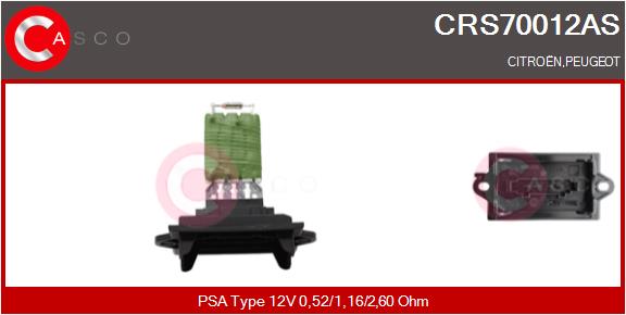 CASCO CRS70012AS Αντίσταση,...