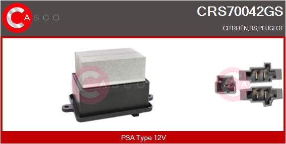 CASCO CRS70042GS Αντίσταση,...