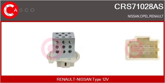 CASCO CRS71028AS Αντίσταση,...
