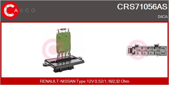 CASCO CRS71056AS Αντίσταση,...