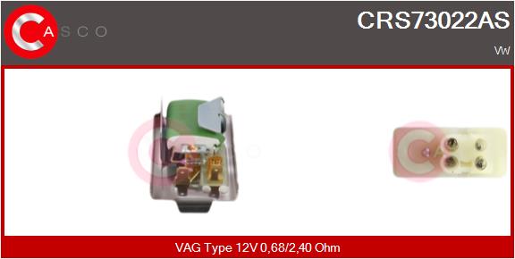 CASCO CRS73022AS Αντίσταση,...
