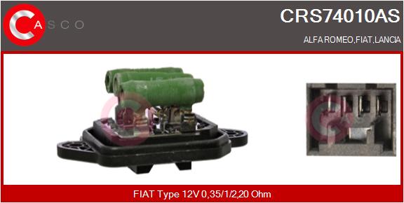 CASCO CRS74010AS Αντίσταση,...