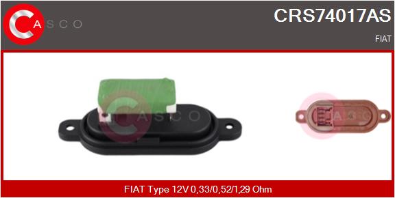 CASCO CRS74017AS Αντίσταση,...