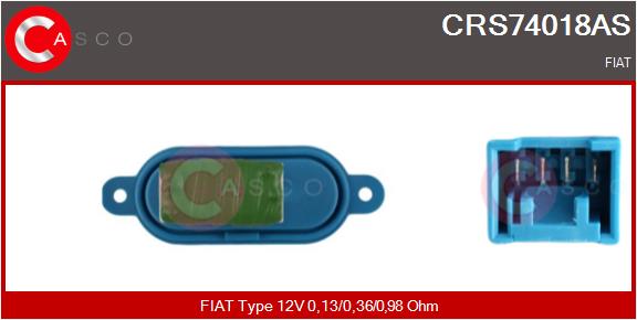 CASCO CRS74018AS Αντίσταση,...