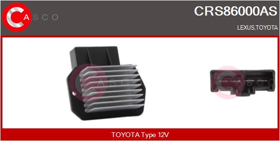 CASCO CRS86000AS Αντίσταση,...