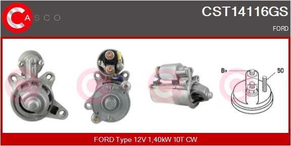 CASCO CST14116GS Motorino...