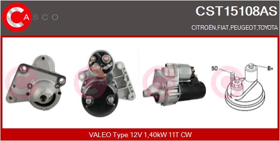 CASCO CST15108AS Motorino...