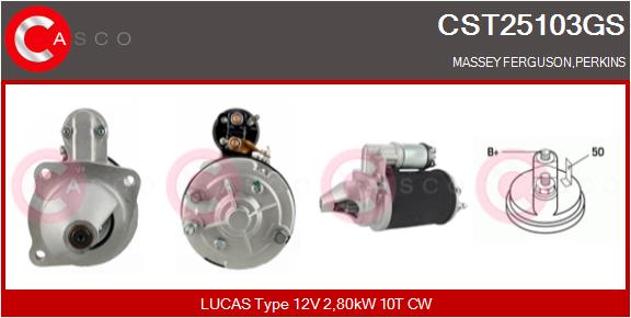 CASCO CST25103GS Motorino...
