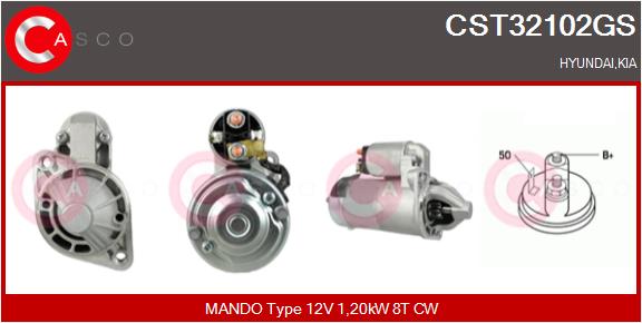 CASCO CST32102GS Motorino...