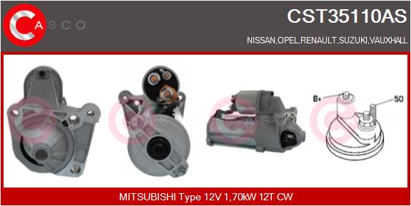 CASCO CST35110AS Motorino...