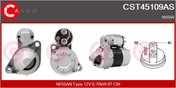 CASCO CST45109AS Motorino...