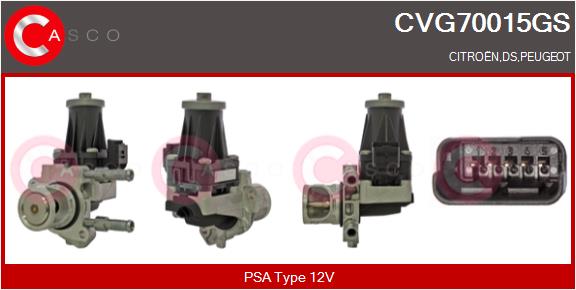 CASCO CVG70015GS Βαλβίδα AGR