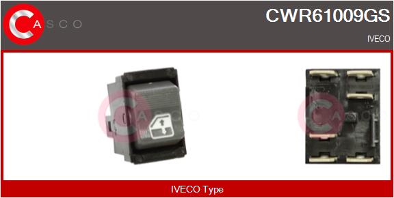 CASCO CWR61009GS Διακόπτης,...