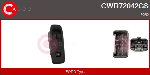 CASCO CWR72042GS Διακόπτης,...
