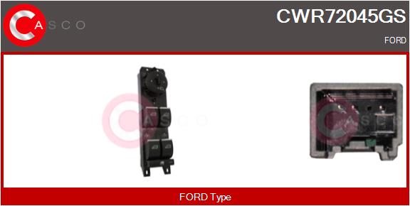 CASCO CWR72045GS Διακόπτης,...