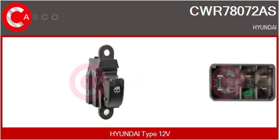 CASCO CWR78072AS Διακόπτης,...