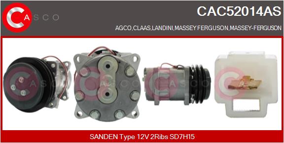 CASCO CAC52014AS Brand New...
