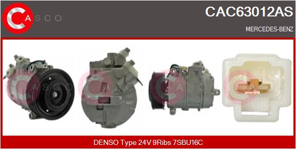 CASCO CAC63012AS Brand New...