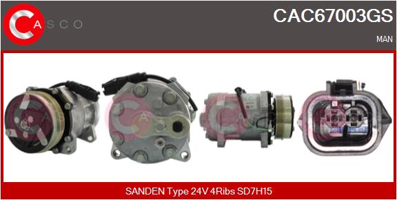 CASCO CAC67003GS Genuine...