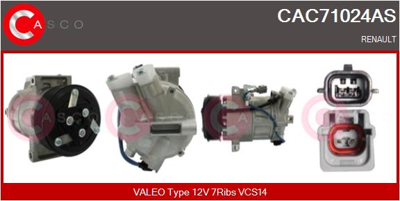 CASCO CAC71024AS Brand New...