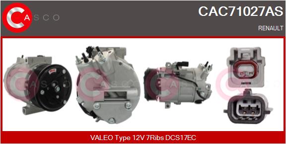 CASCO CAC71027AS Brand New...