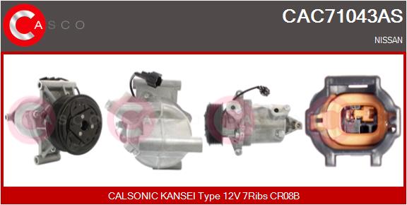 CASCO CAC71043AS Brand New...