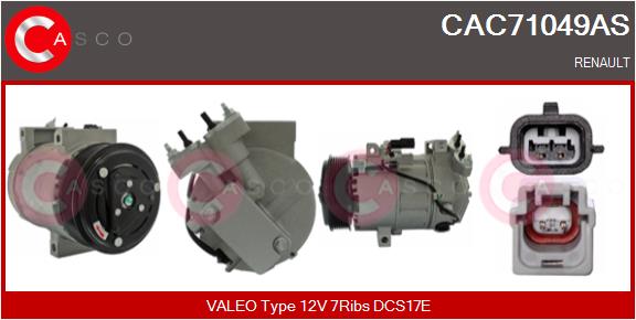 CASCO CAC71049AS Brand New...
