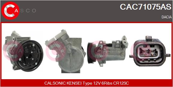 CASCO CAC71075AS Brand New...