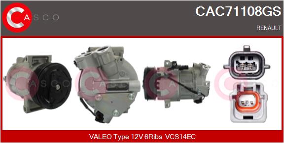 CASCO CAC71108GS Genuine...